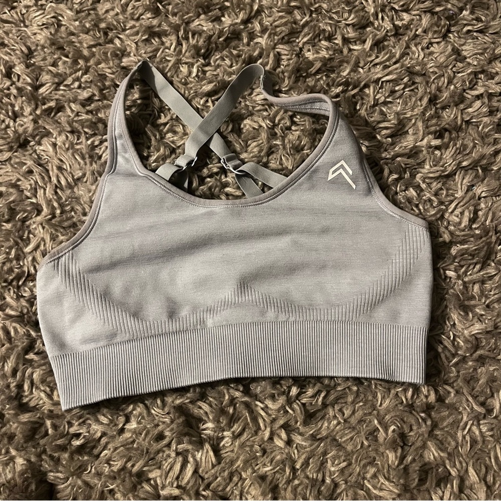 Oner active light blue seamless bra size small